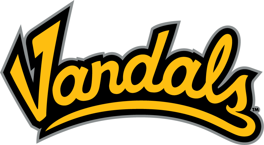 Idaho Vandals 2019-Pres Wordmark Logo diy DTF decal sticker